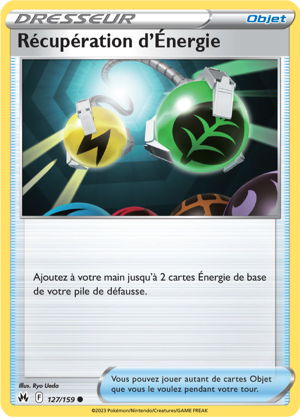 Récupération d'Énergie